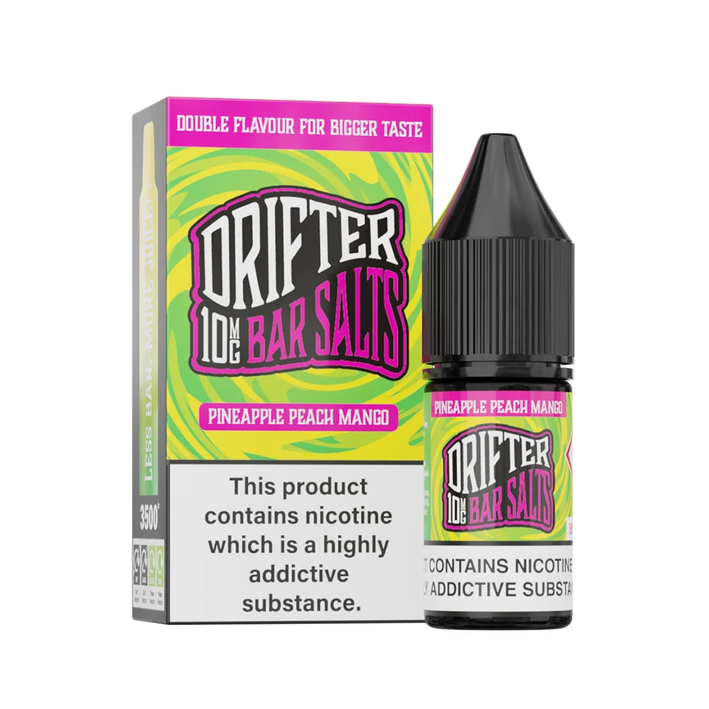 Drifter Bar Nic Salts Pineapple Peach Mango 10mg
