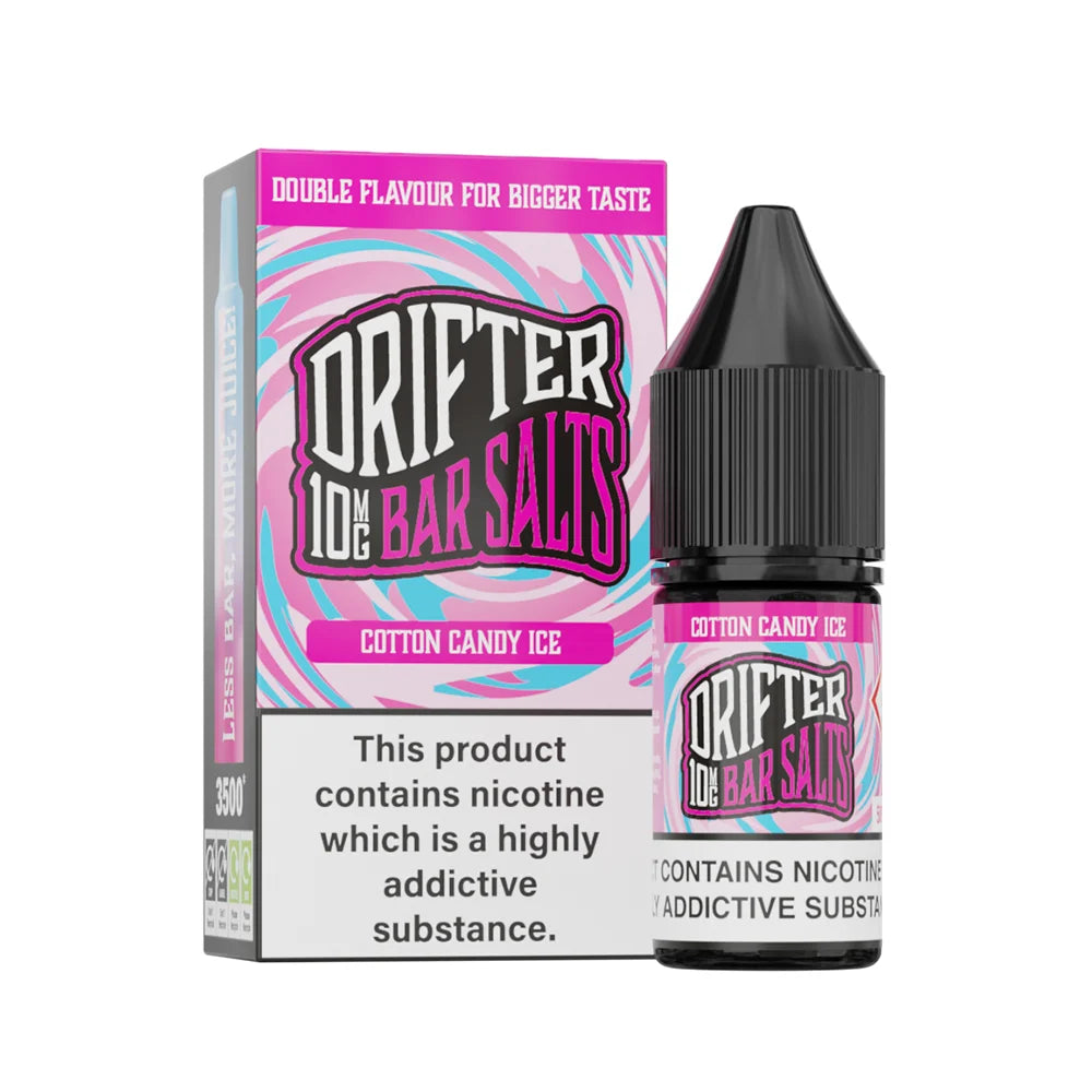 Drifter Bar Nic Salts Cotton Candy Ice 10mg