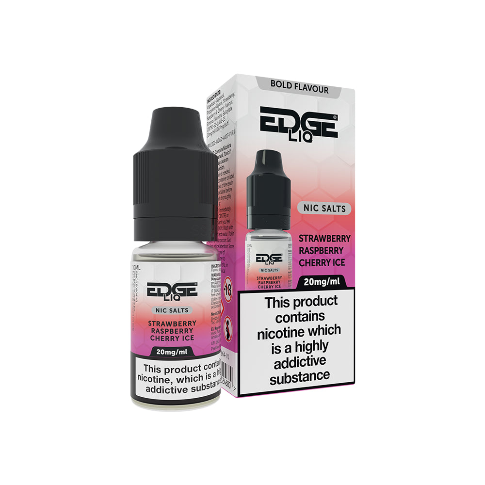 Edge Liq Salts Strawberry, Raspberry & Cherry Ice 20mg