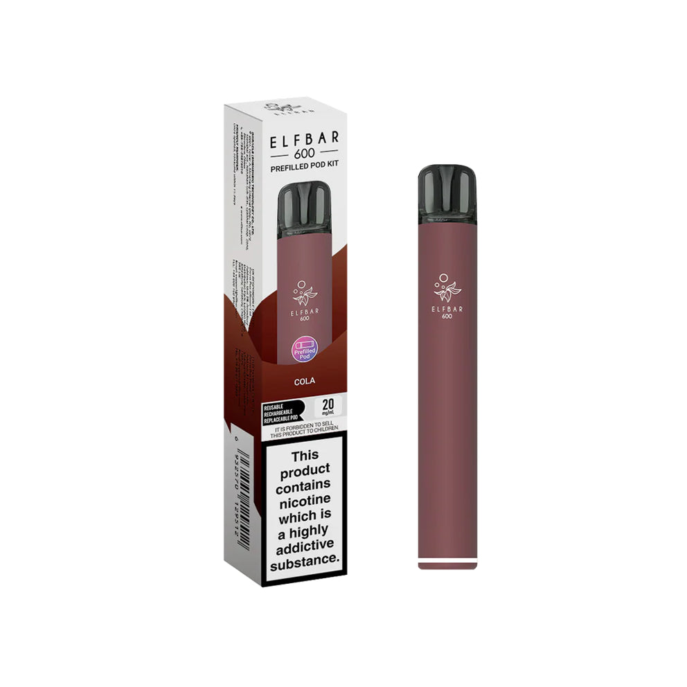 ELFBAR 600 Rechargeable Pod Kit Cola