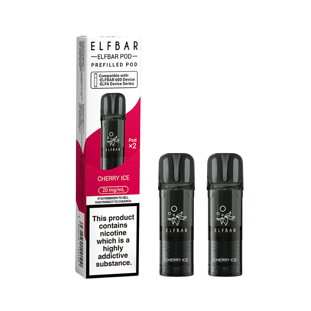 ELFbar 600 Replacement Pod Cherry Ice