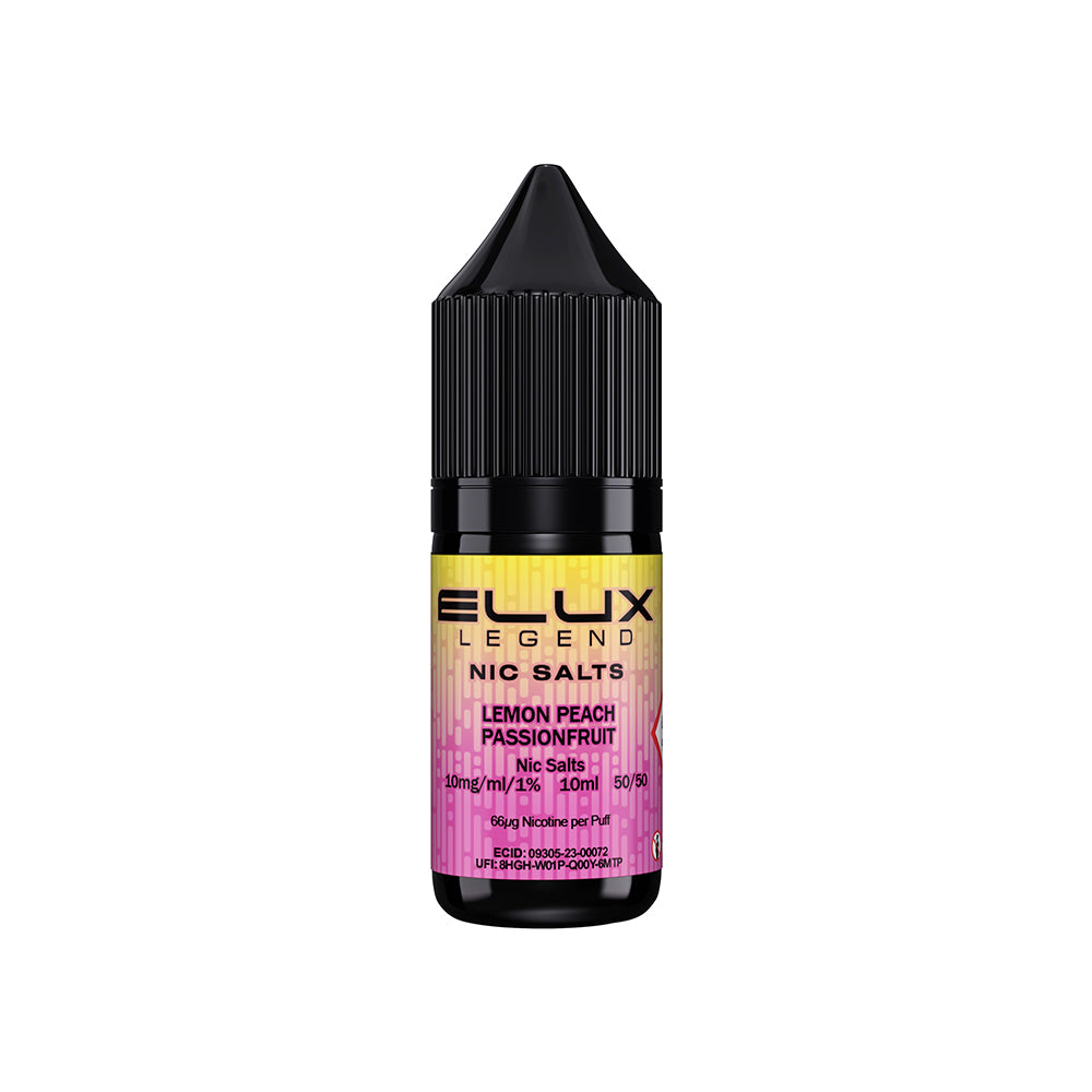 Elux Legends Nic Salts Lemon Peach Passion 10mg
