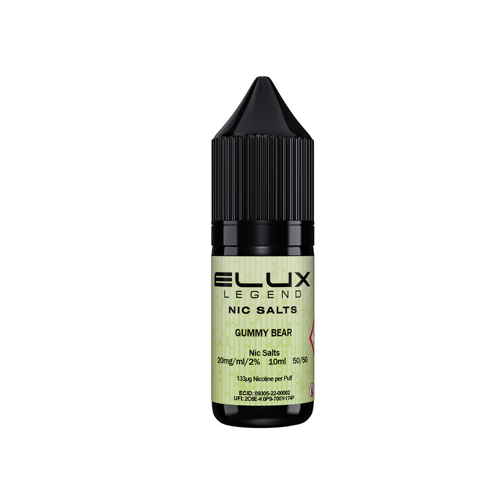 Elux Legends Nic Salts Gummy Bear 20mg