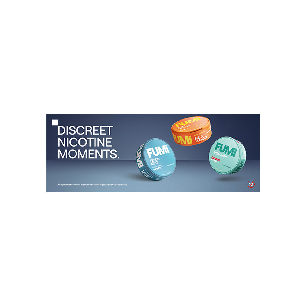 FUMI POS - Shelf Talker Discreet Moments
