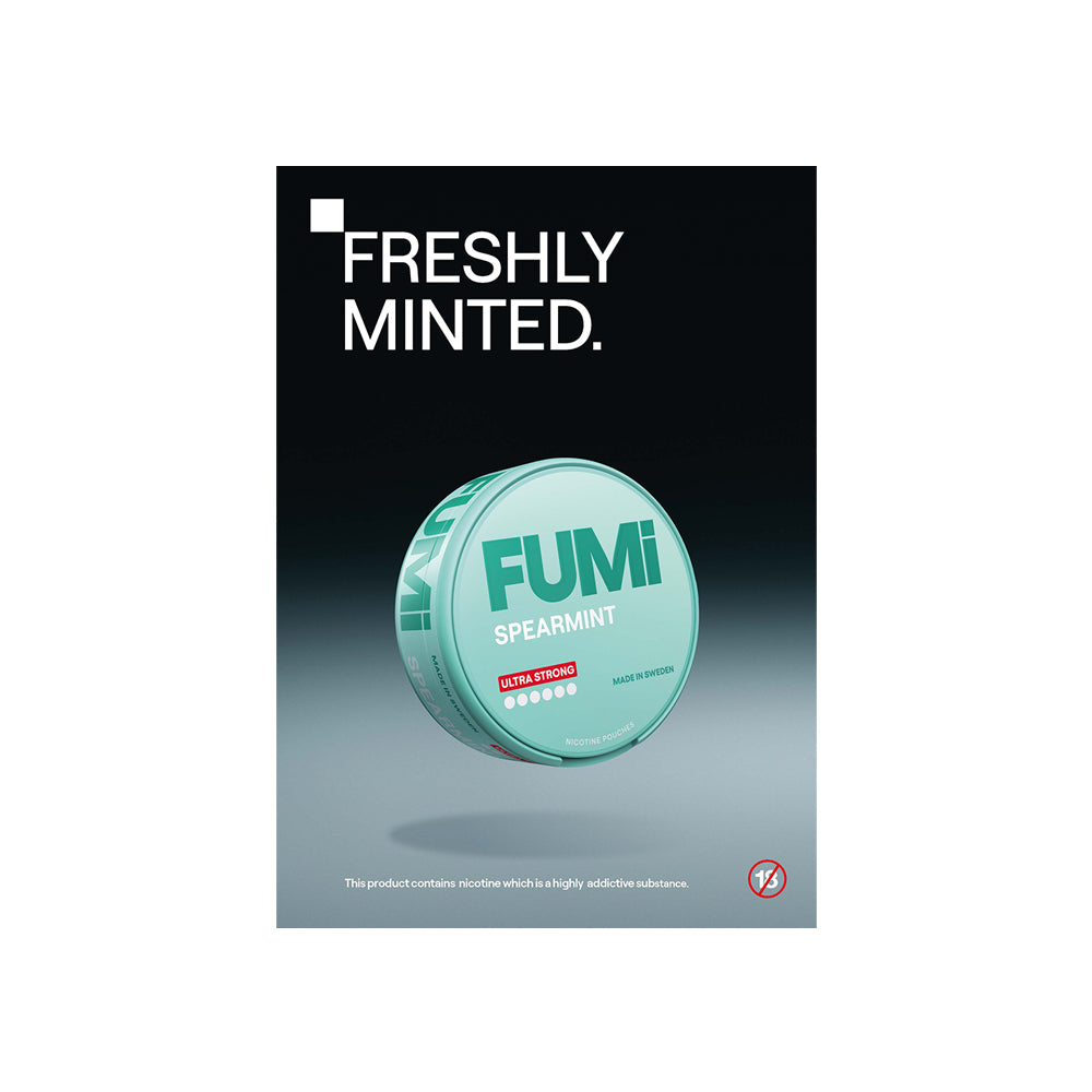 FUMI POS - A3 Poster - Spearmint