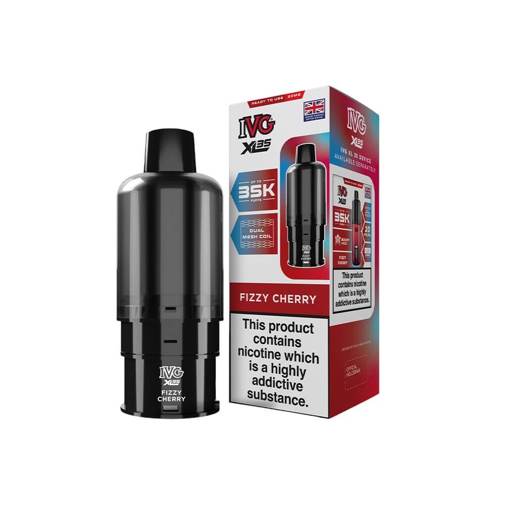 IVG XL35 Replacement Pod Fizzy Cherry