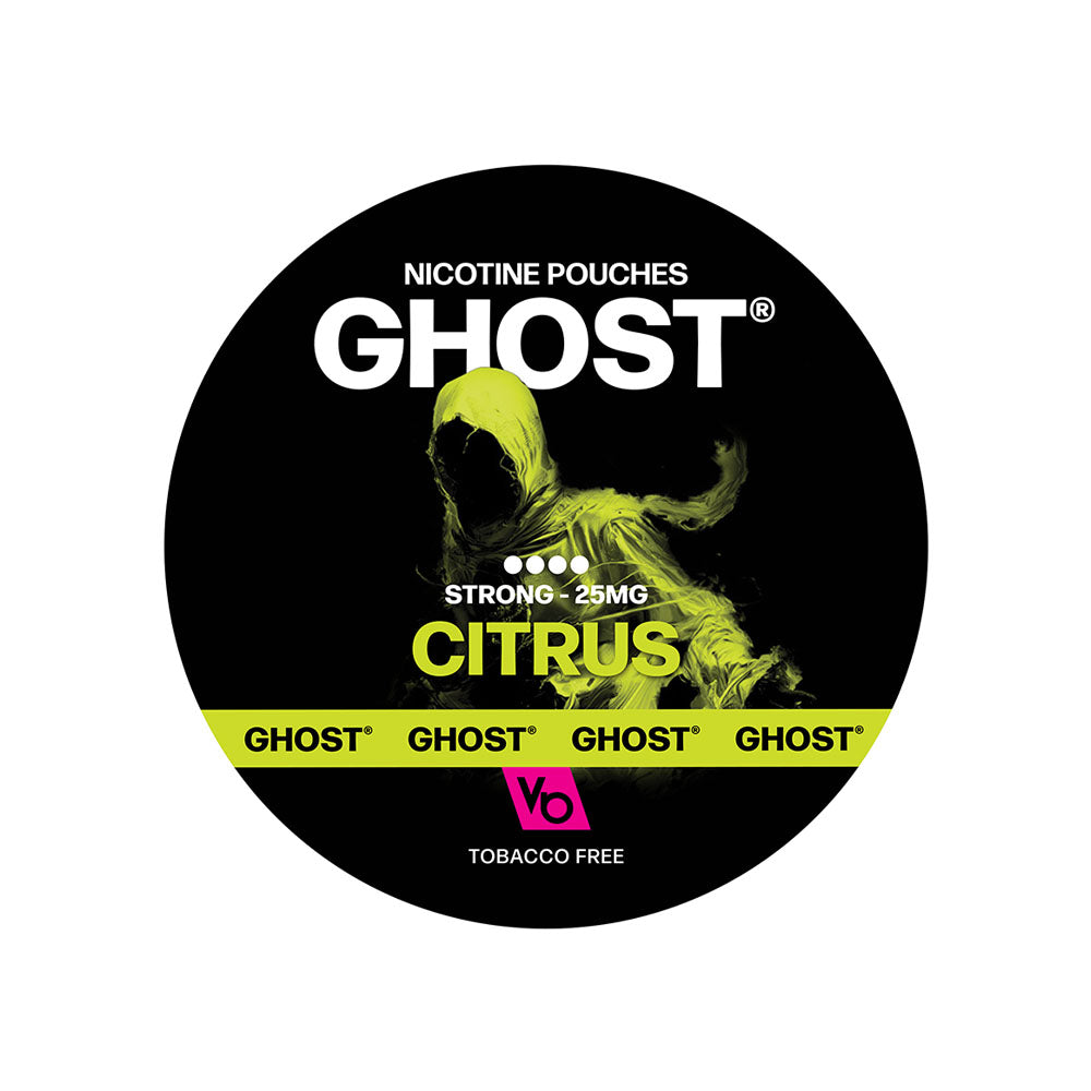 Vapes Bars Ghost Nicotine Pouch Citrus - Strong 25mg