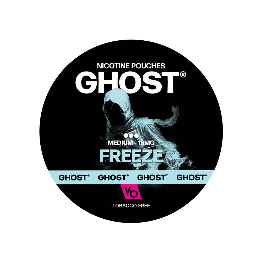 Vapes Bars Ghost Nicotine Pouch Freeze - Medium 16mg