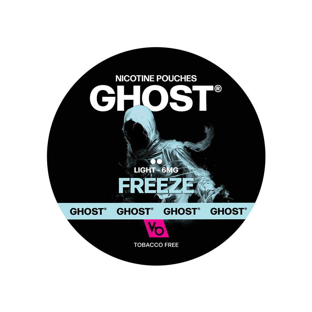 Vapes Bars Ghost Nicotine Pouch Freeze - Light 6mg