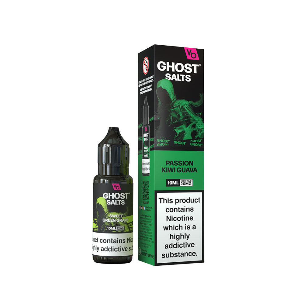 Vapes Bars Ghost Salt 10mg Passion Kiwi Guava