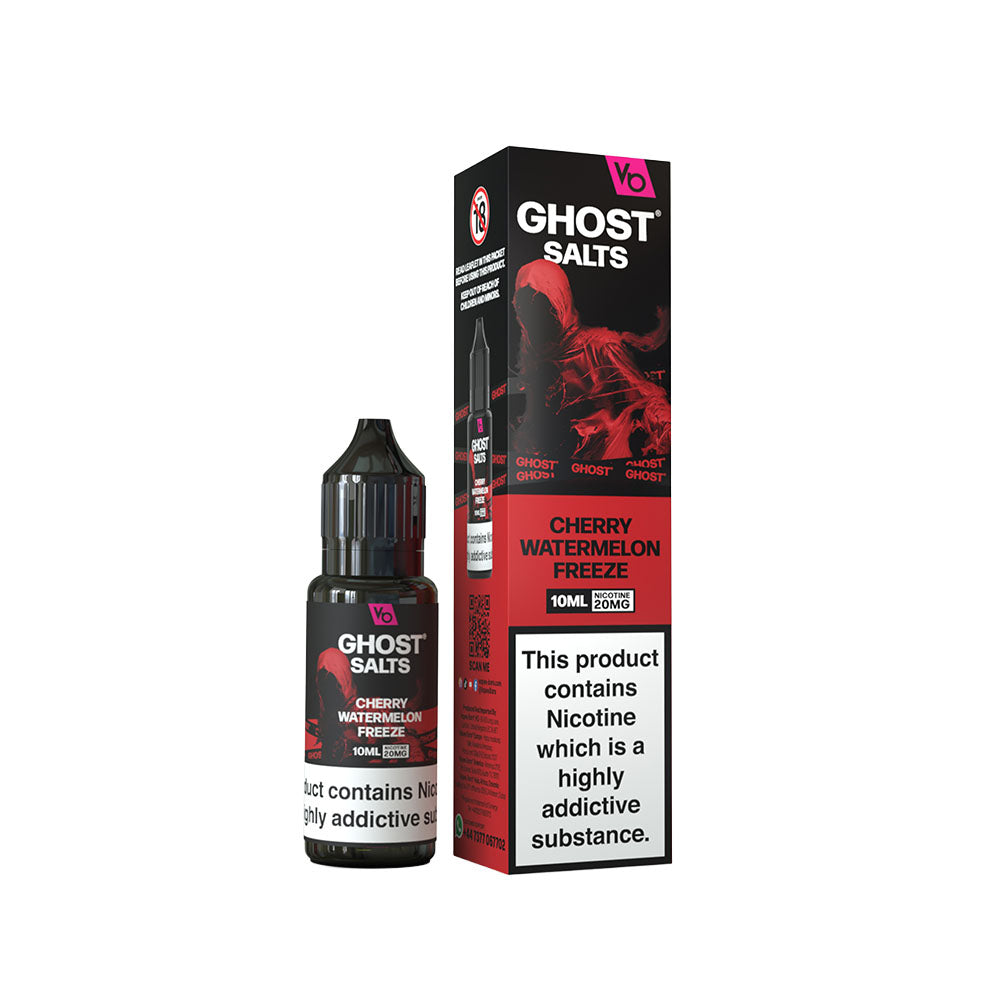Vapes Bars Ghost Salts Cherry Watermelon Freeze 20mg