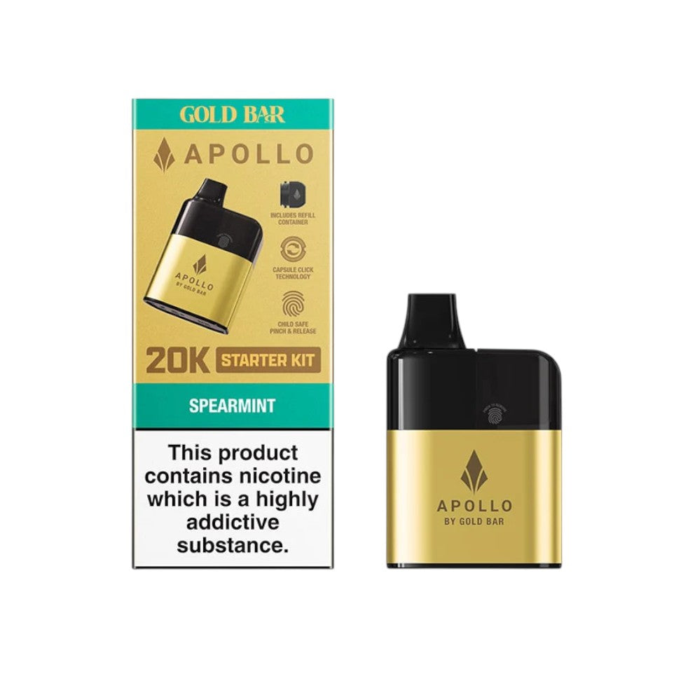 Apollo By Gold Bar Starter Kit Spearmint