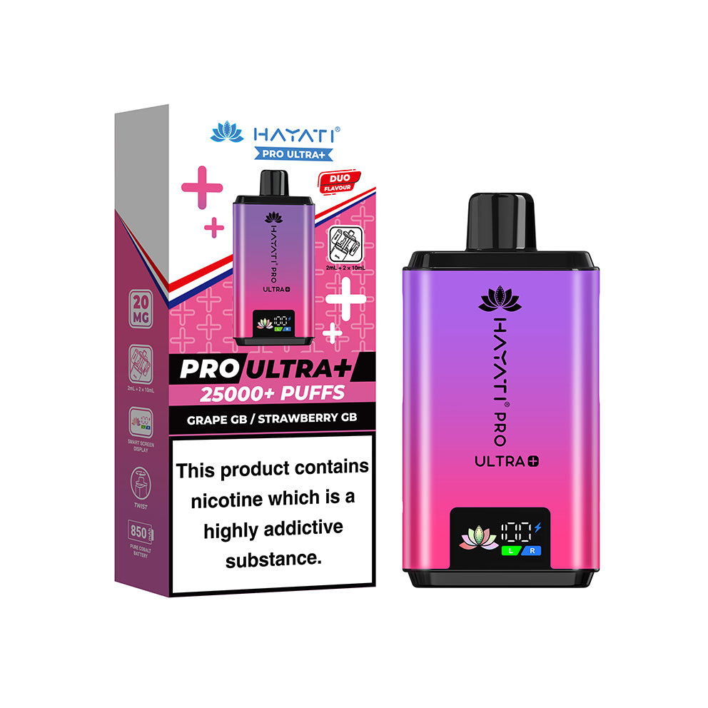 Hayati Pro Ultra+ Kit Grape GB / Strawberry GB