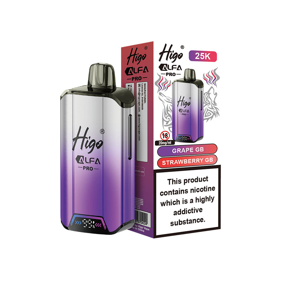Higo Alfa Pro Kit Grape GB/Strawberry GB