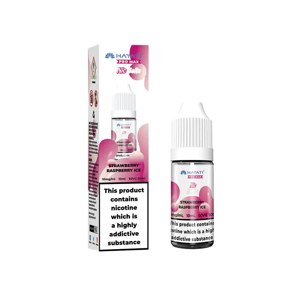 Hayati 10ml Salt Strawberry Raspberry Ice 10mg