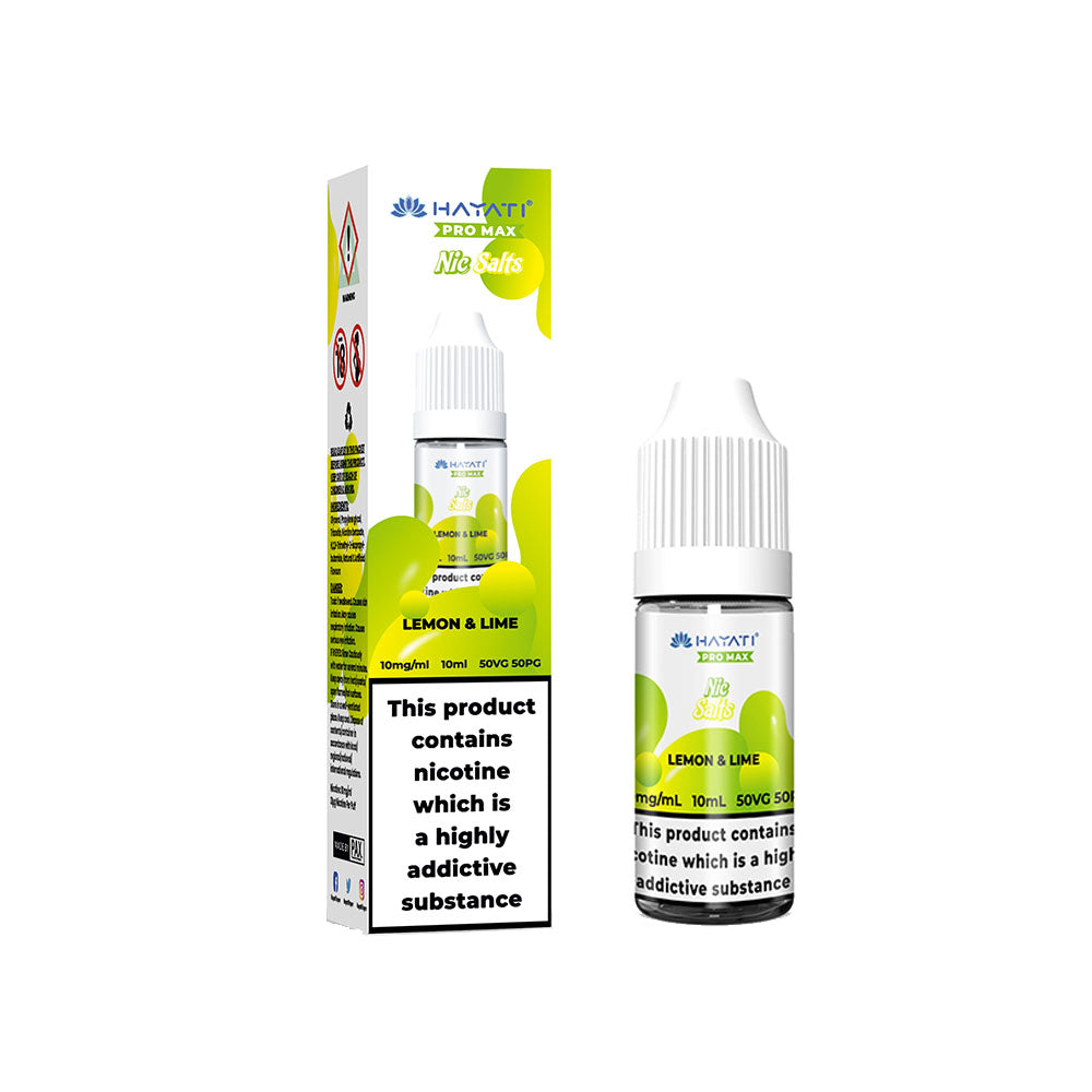 Hayati 10ml Salt Lemon & Lime 10mg