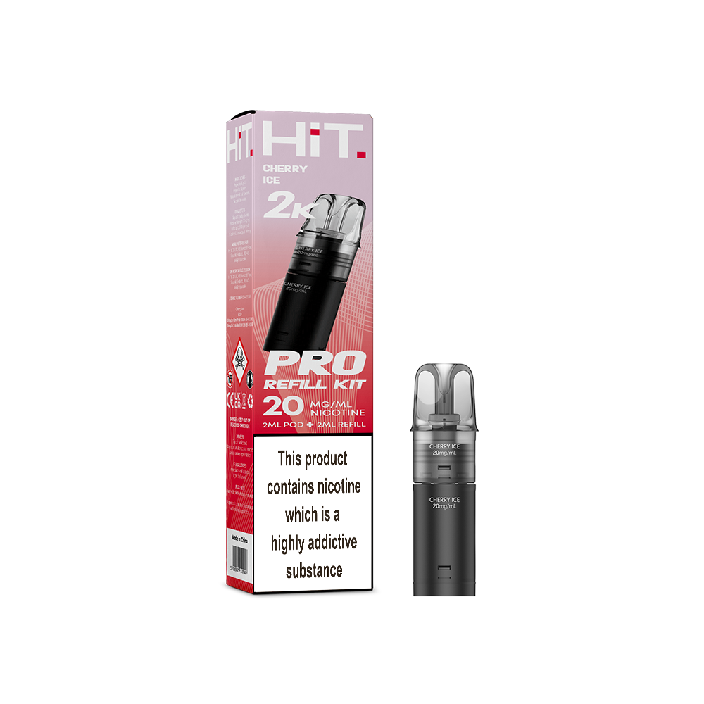 Hit Pro 2+2 Refill Kit Cherry Ice 20mg