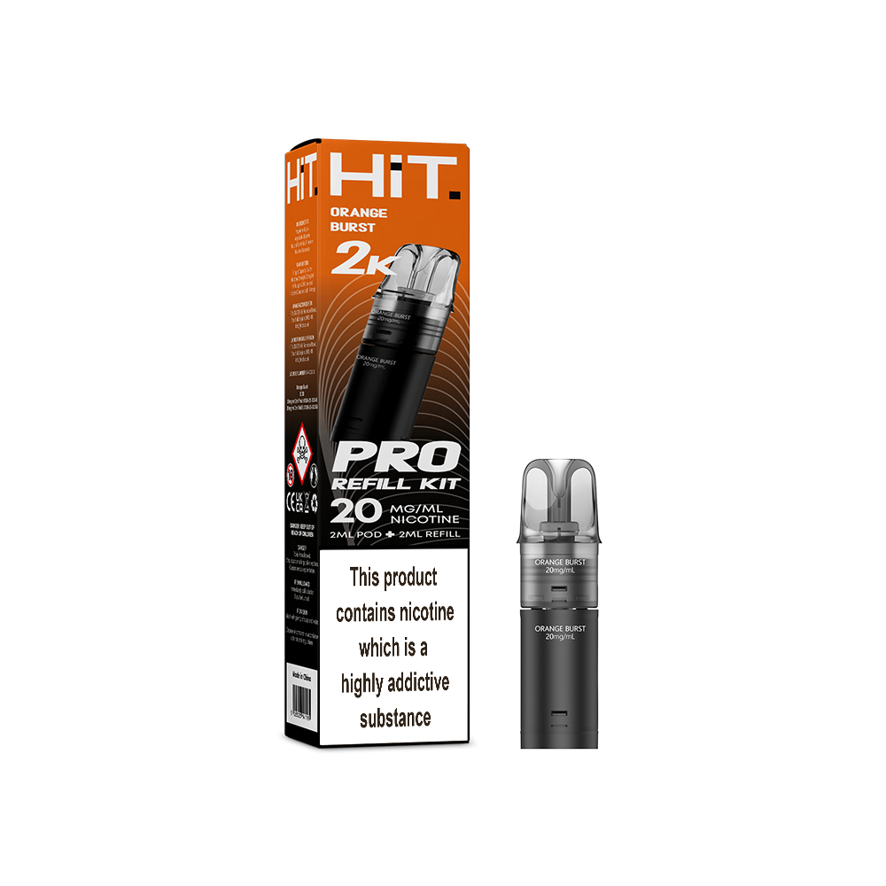 Hit Pro 2+2 Refill Kit Orange Burst 20mg