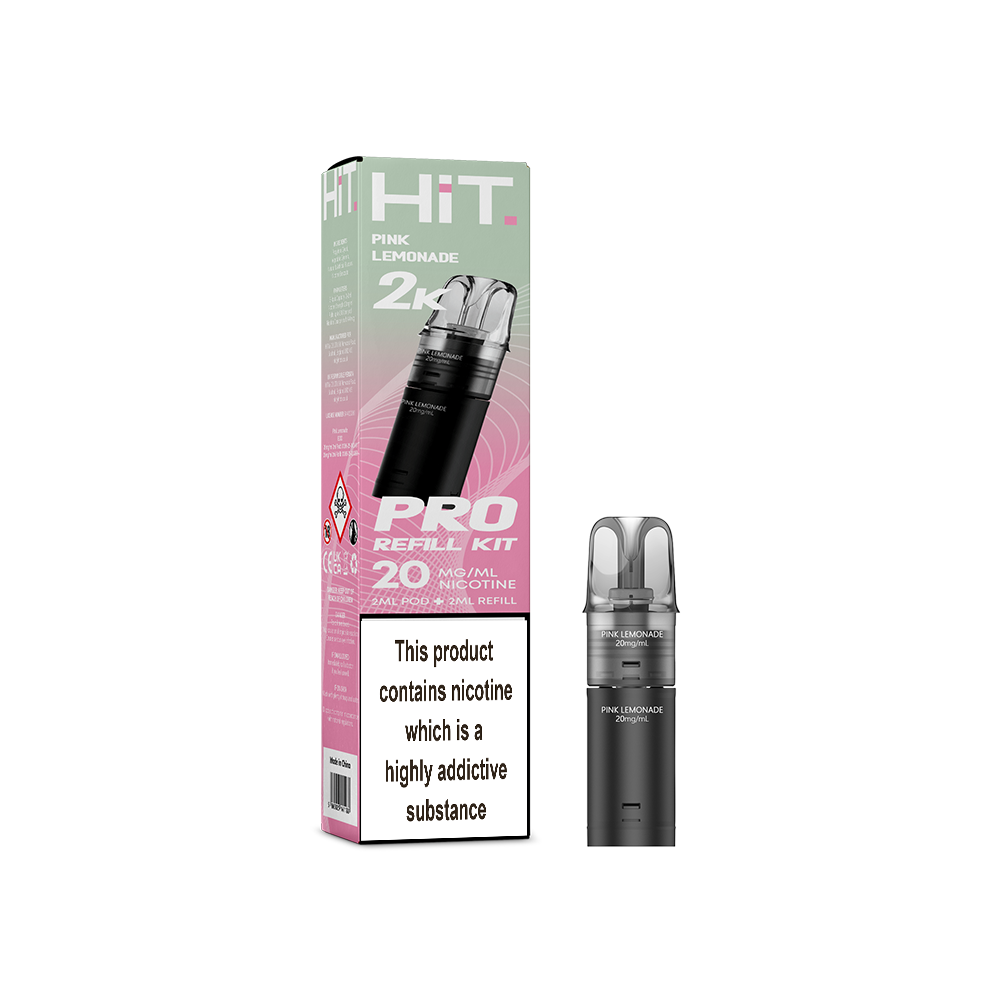 Hit Pro 2+2 Refill Kit Pink Lemonade 20mg