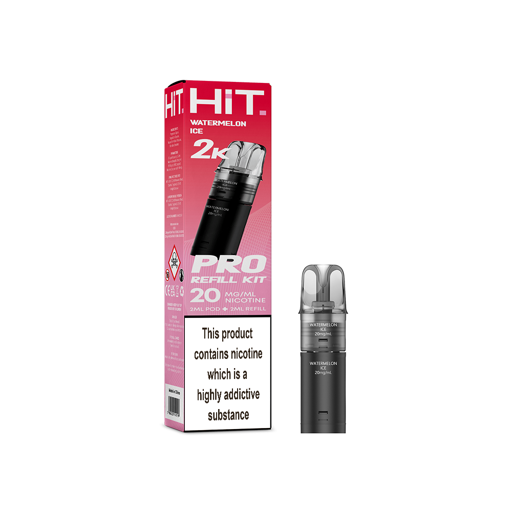 Hit Pro 2+2 Refill Kit Watermelon Ice 20mg