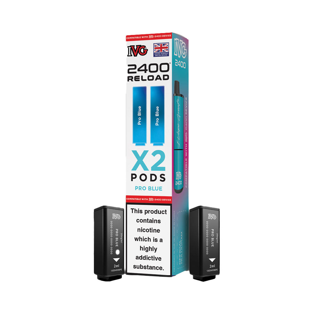 IVG 2400 Reload 2 Pod Pack Pro Blue