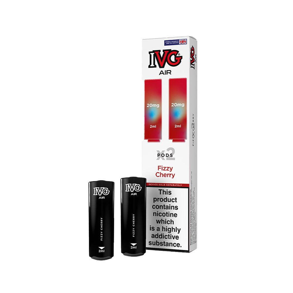 IVG Air Pro Pods Fizzy Cherry 2 Pack
