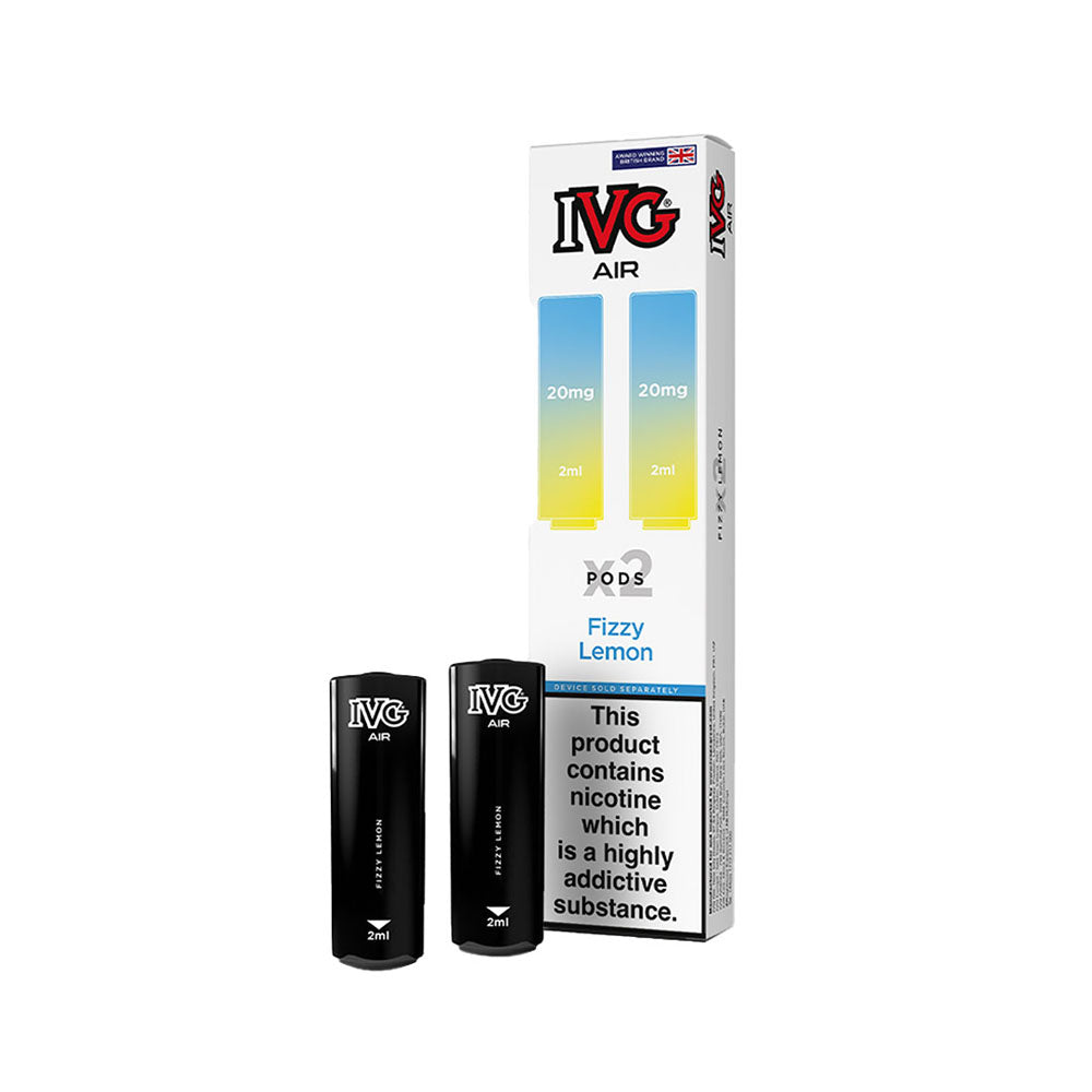 IVG Air Pro Pods Fizzy Lemon 2 Pack