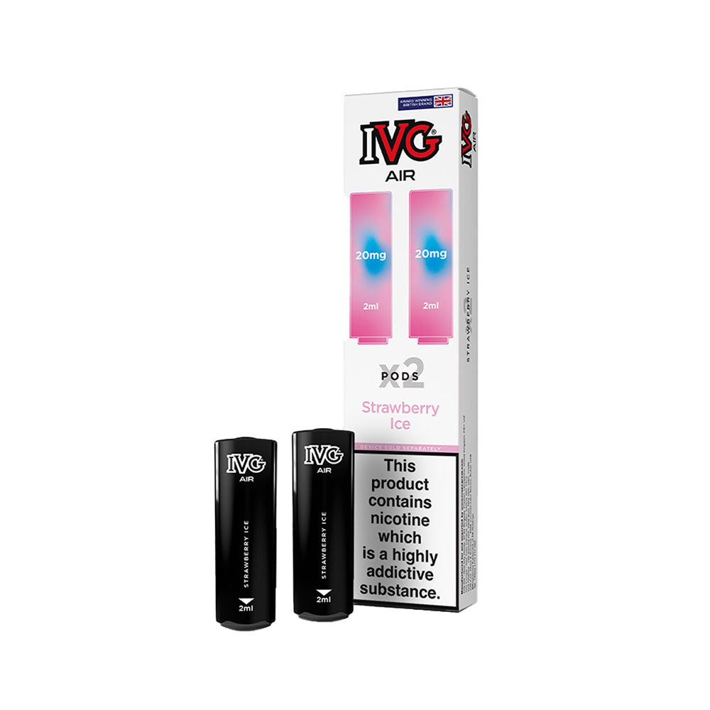 IVG Air Pro Pods Strawberry Ice 2 Pack