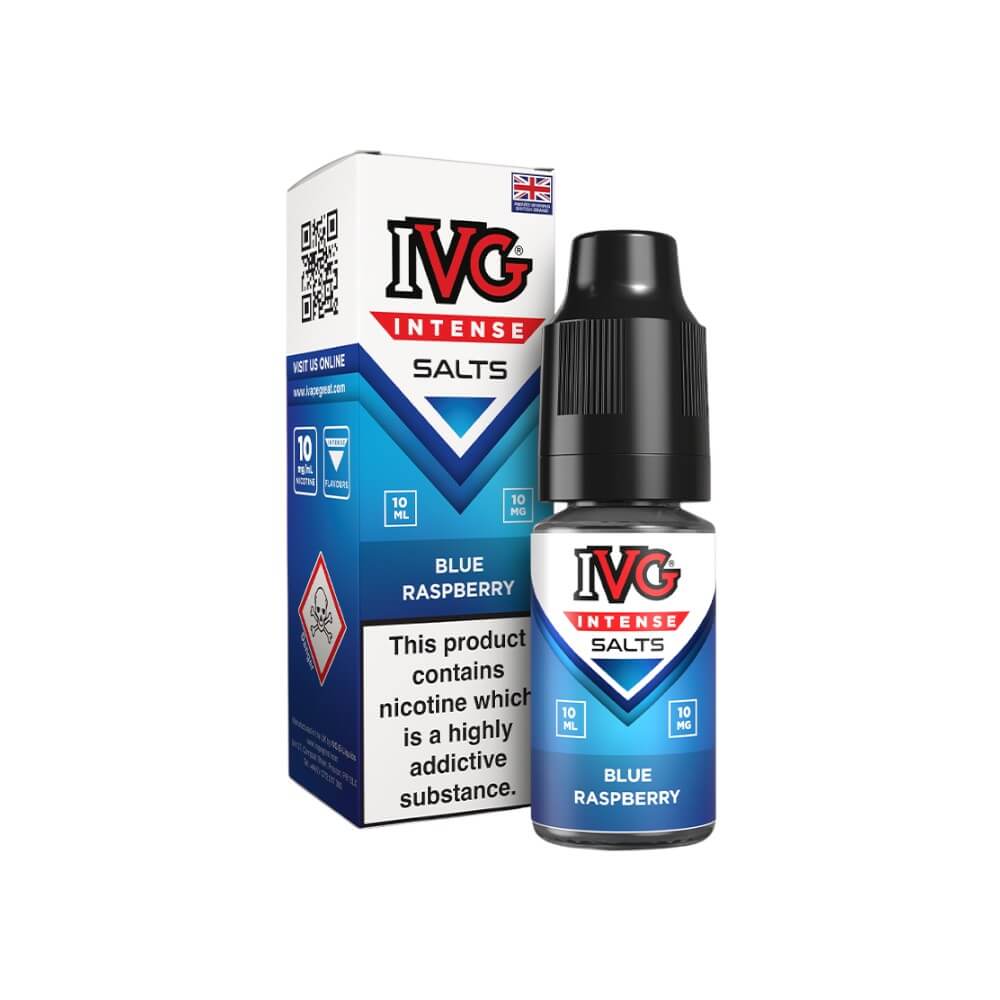 IVG Intense Nic Salts Blue Raspberry 10mg