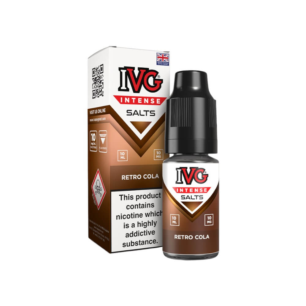 IVG Intense Nic Salts Retro Cola 10mg