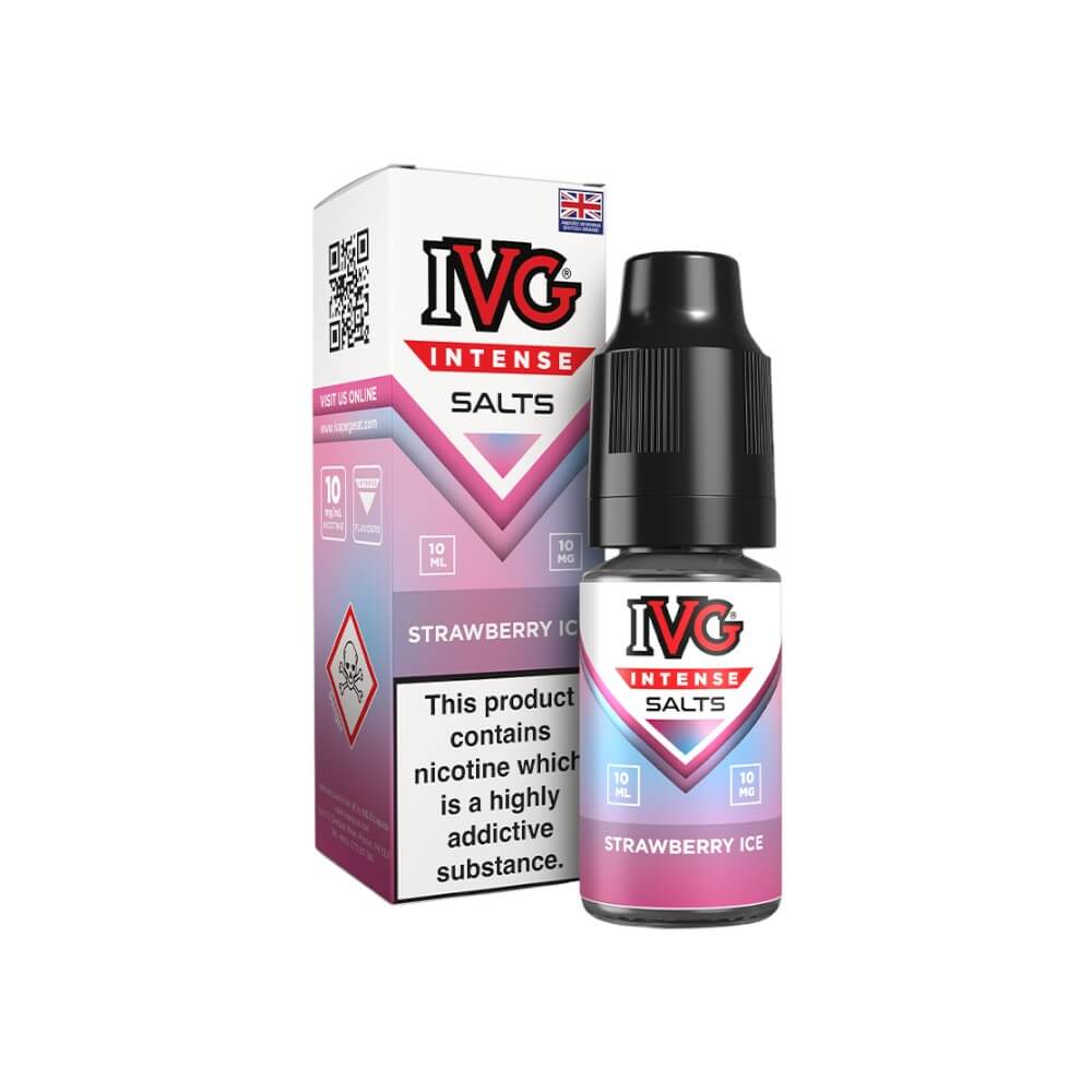 IVG Intense Nic Salts Strawberry Ice 10mg