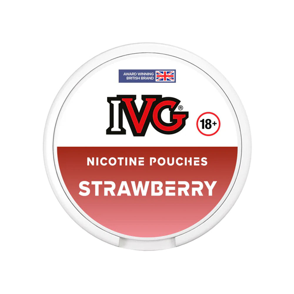 IVG Nicotine Pouches Strawberry 15mg