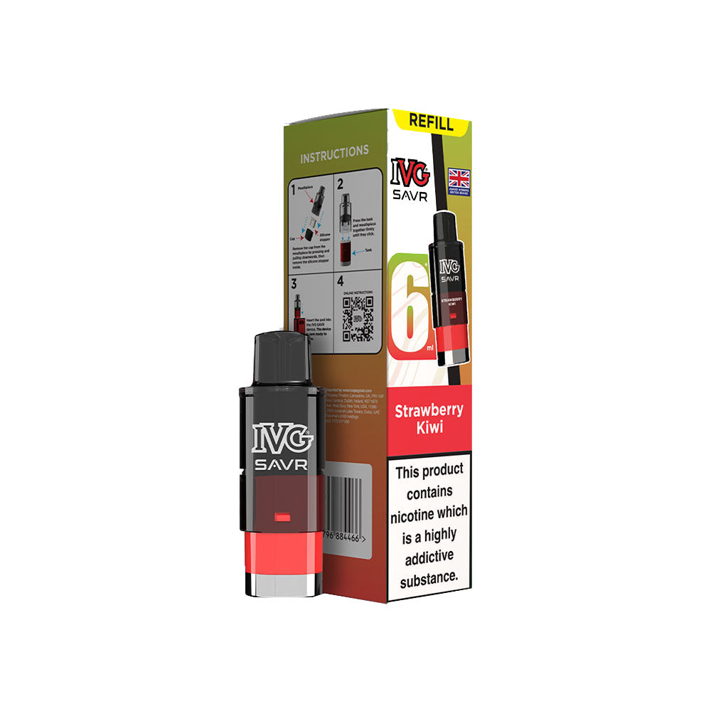 IVG Savr 3000 Refill Strawberry Kiwi