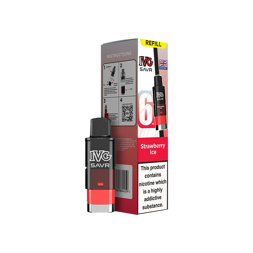IVG Savr 3000 Refill Strawberry Ice