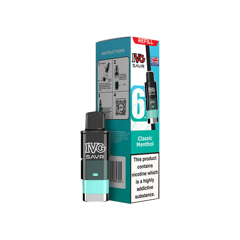 IVG Savr 3000 Refill Classic Menthol