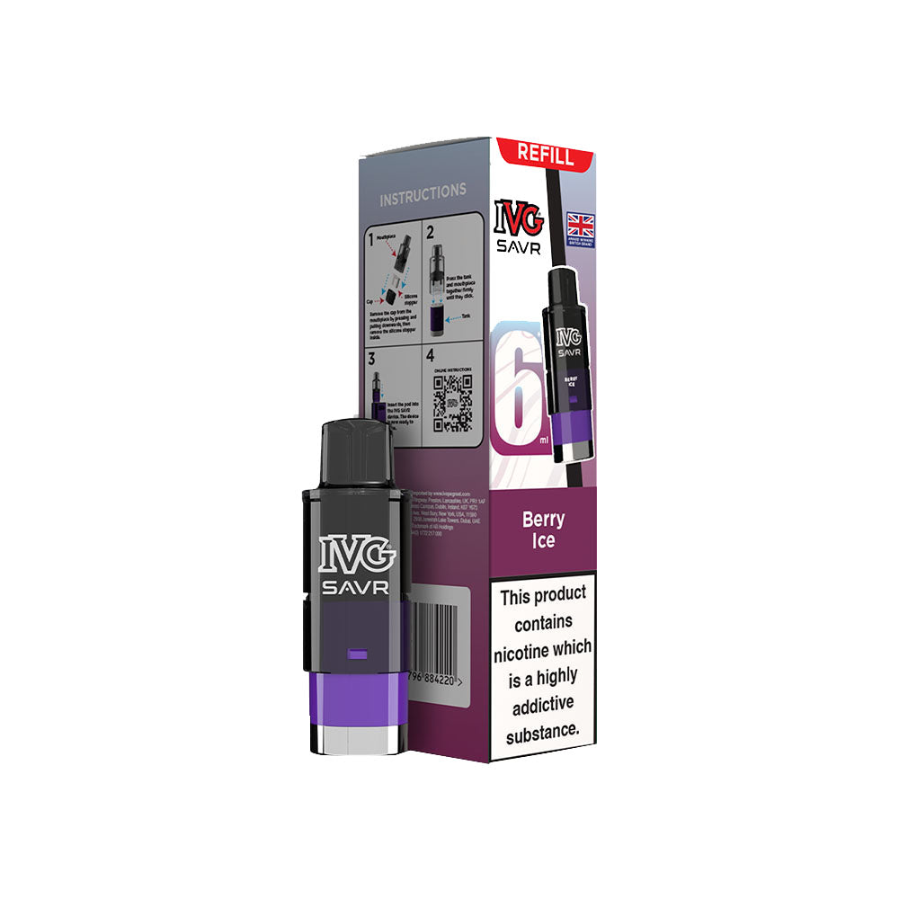 IVG Savr 3000 Refill Berry Ice