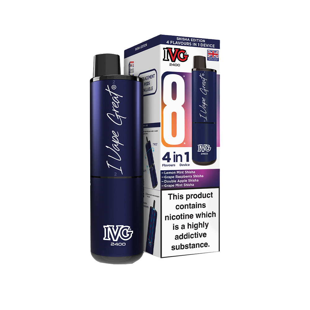 IVG 2400 Rechargeable Kit Shisha Edition