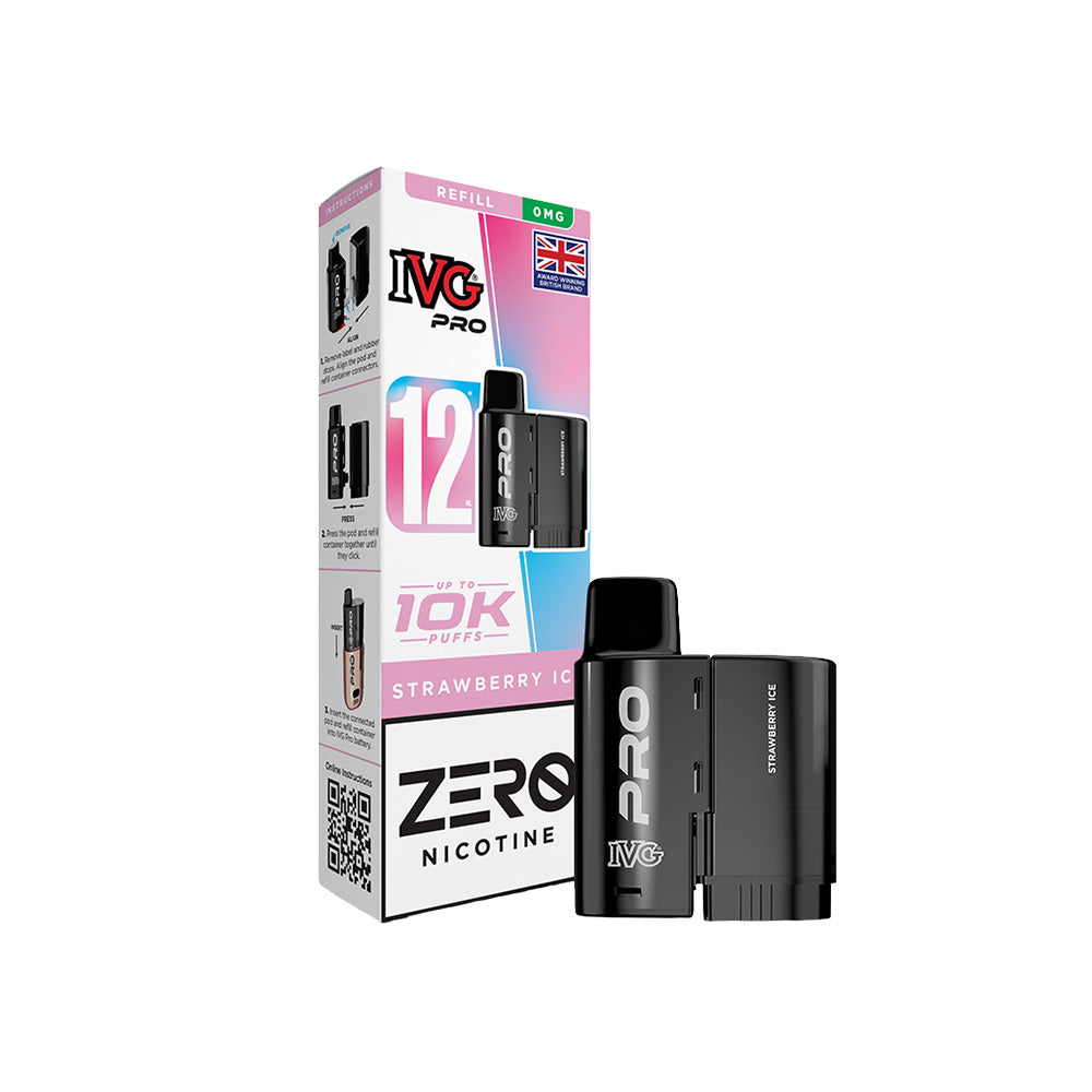 IVG PRO 12 Pods Strawberry Ice 0mg
