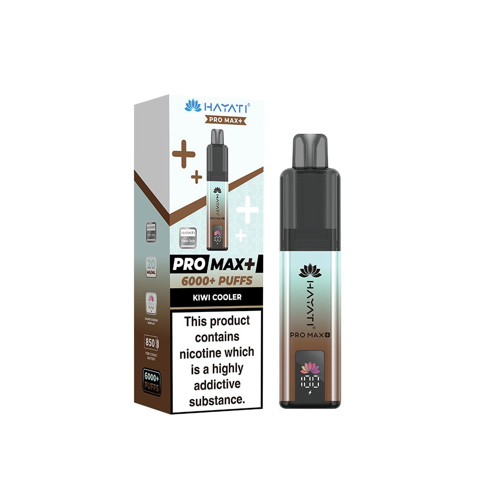 Hayati Pro Max+ Kit 20mg Kiwi Cooler