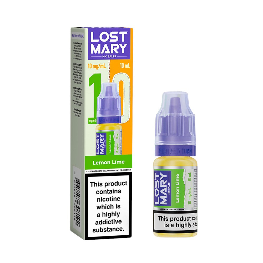 Lost Mary Nic Salts Lemon Lime 5mg