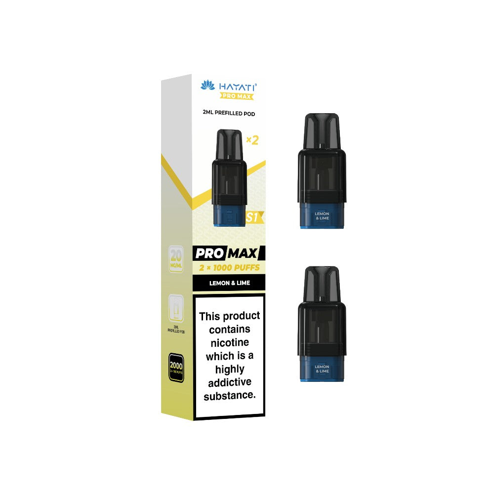 Hayati Pro Max S1 Pod Lemon & Lime