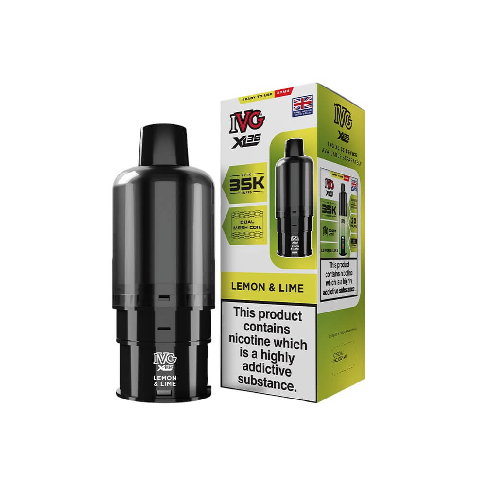 IVG XL35 Replacement Pod Lemon & Lime