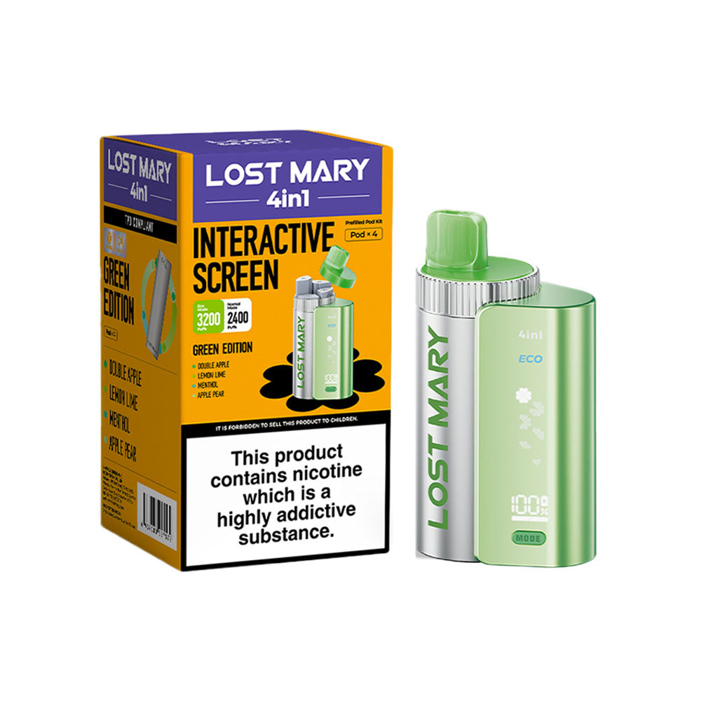Lost Mary 4 in 1 Kit Mix Flavours Green Edition 20mg