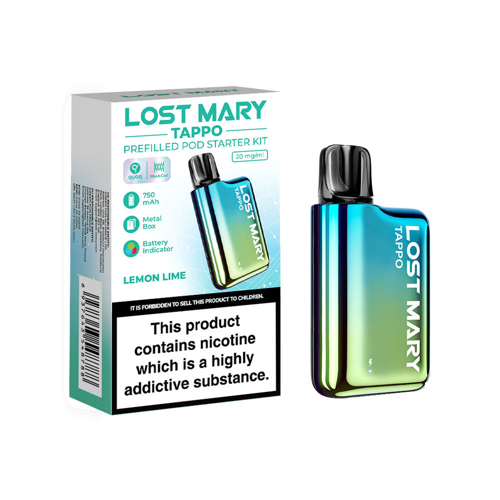 Lost Mary Tappo Starter Kit Blue Green Lemon Lime