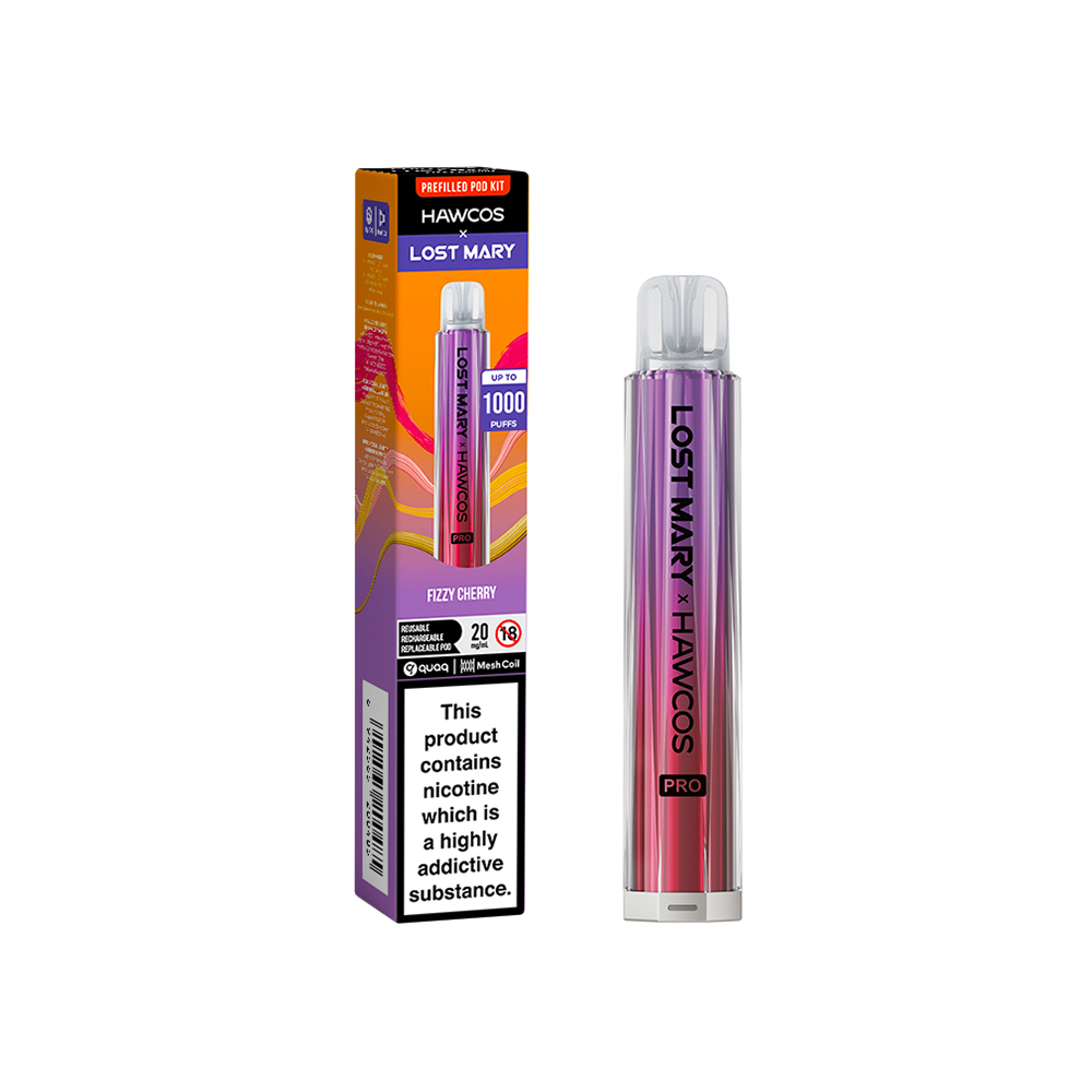 Hawcos x Lost Mary Pro Kit Fizzy Cherry