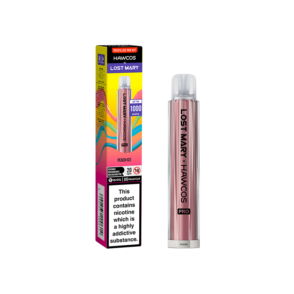 Hawcos x Lost Mary Pro Kit Peach Ice