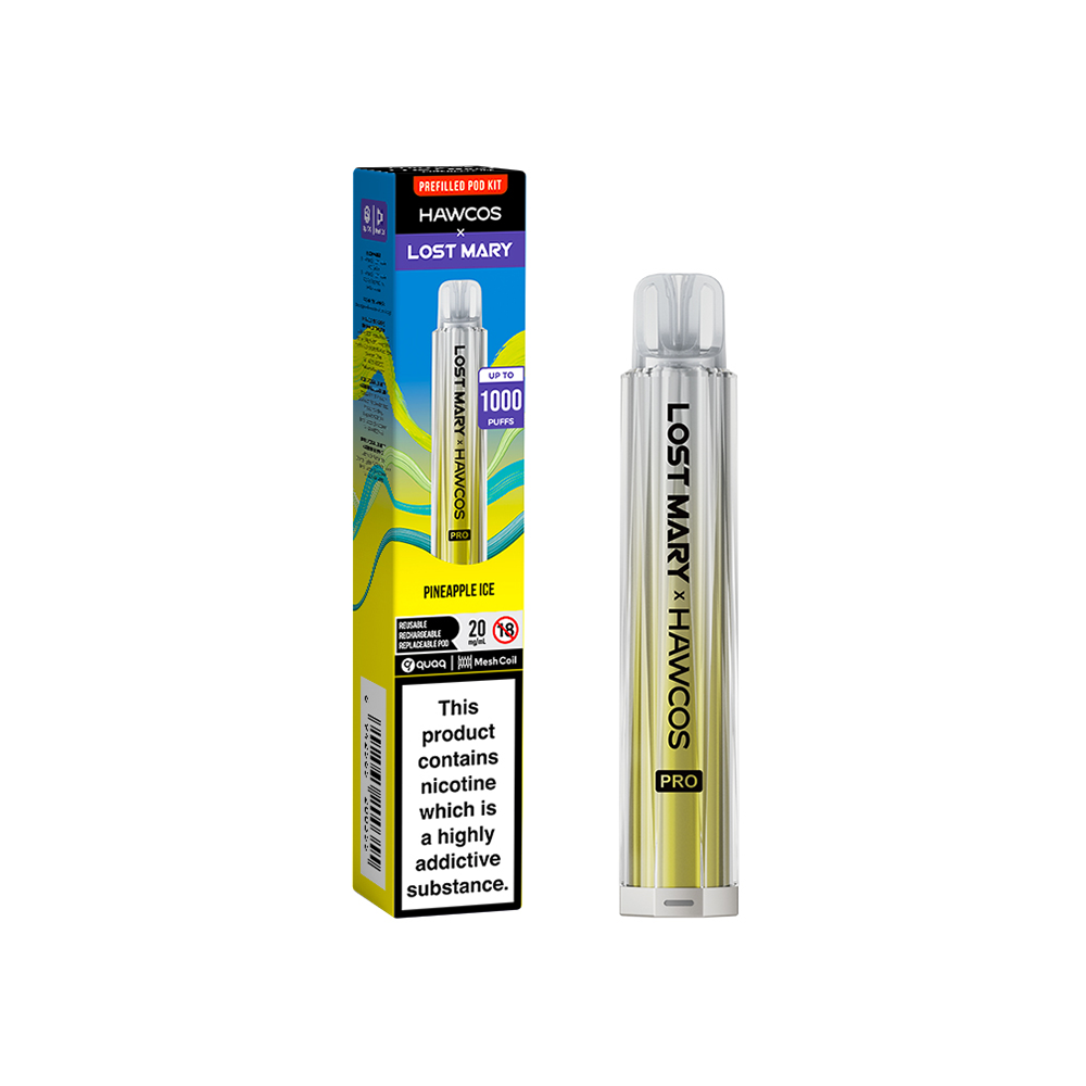 Hawcos x Lost Mary Pro Kit Pineapple Ice