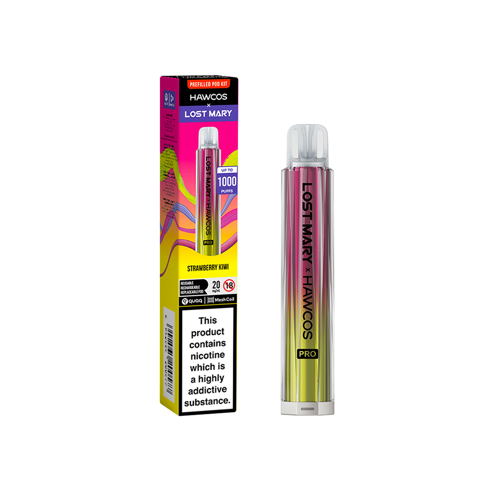 Hawcos x Lost Mary Pro Kit Strawberry Kiwi