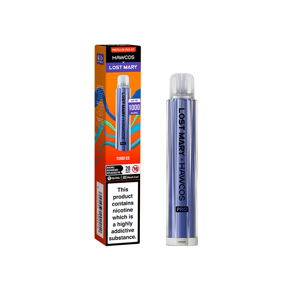 Hawcos x Lost Mary Pro Kit Turbo Ice