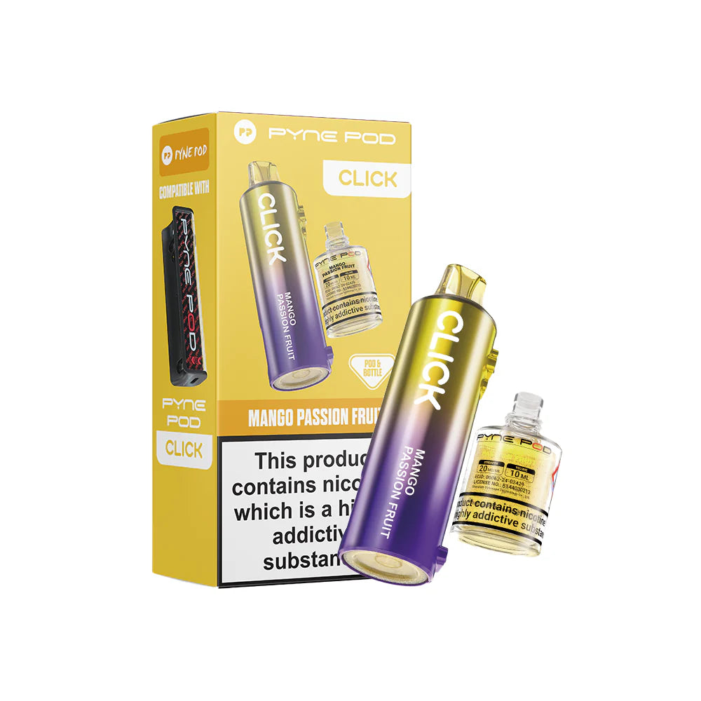 ‍Pyne Pod Click Pods - Mango Passion Fruit - Pack of 5 (100% off)